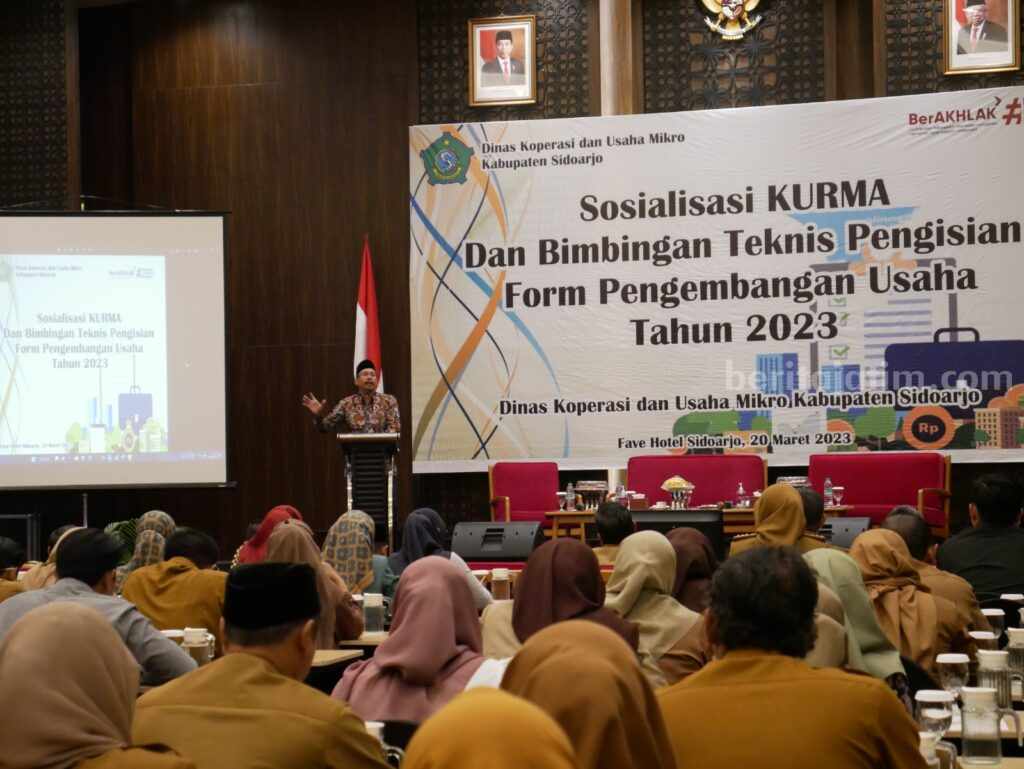 Bupati Sidoarjo H. Ahmad Muhdlor Ali (Gus Muhdlor) memberikan arahan soal Program Kurma
