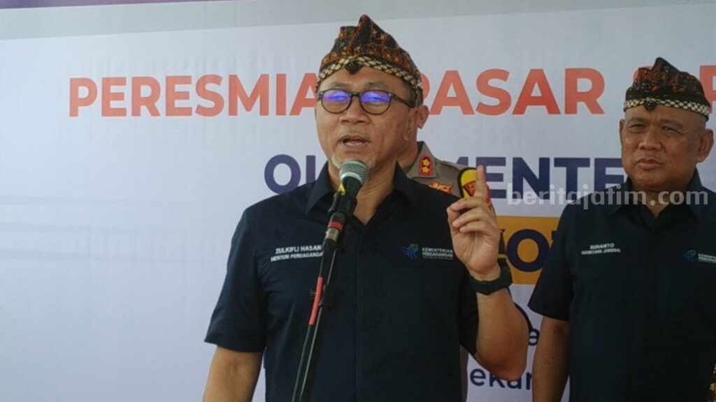 Menteri Perdagangan RI, Zulkifli Hasan. [Foto : Misti/beritajatimcom]