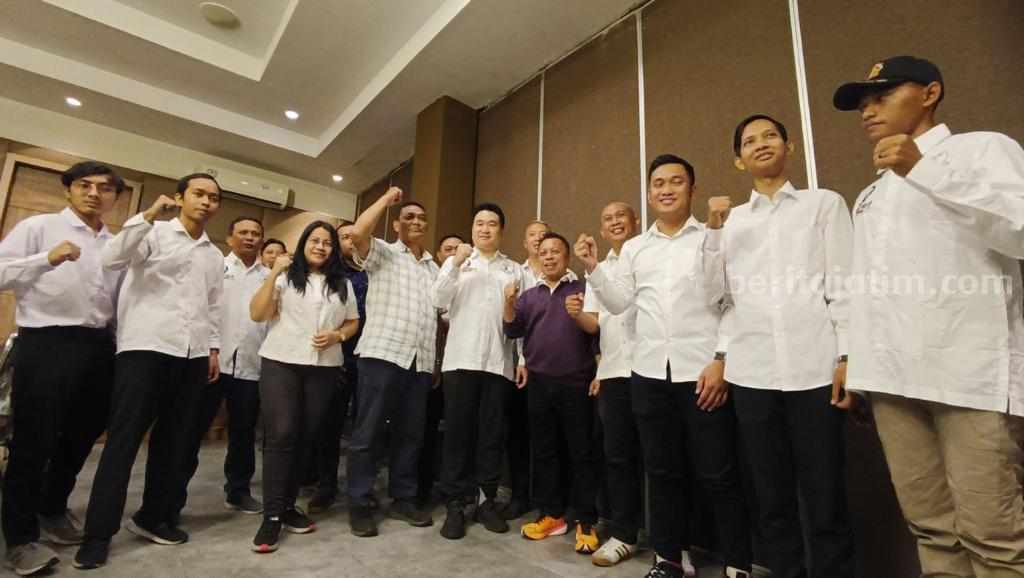 Hendry Lianto Dilantik Jadi Ketua Muathay Surabaya, Langsung Tancap Gas Pelantikan pengurus Muathay Surabaya.(way)