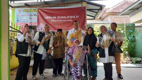 Penyandang Disabilitas Kota Madiun Dapat Bantuan Kemensos disabilitas