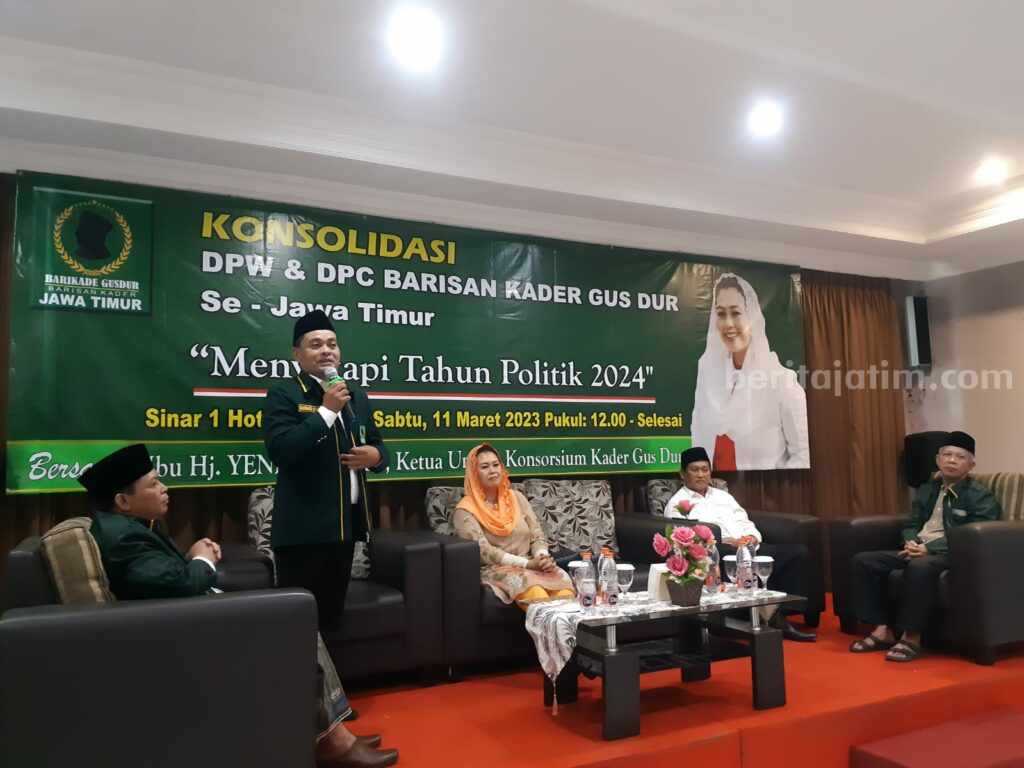 Ketua DPW Barisan Kader (Barikade) Gus Dur Jatim, Ahmad Arizal
