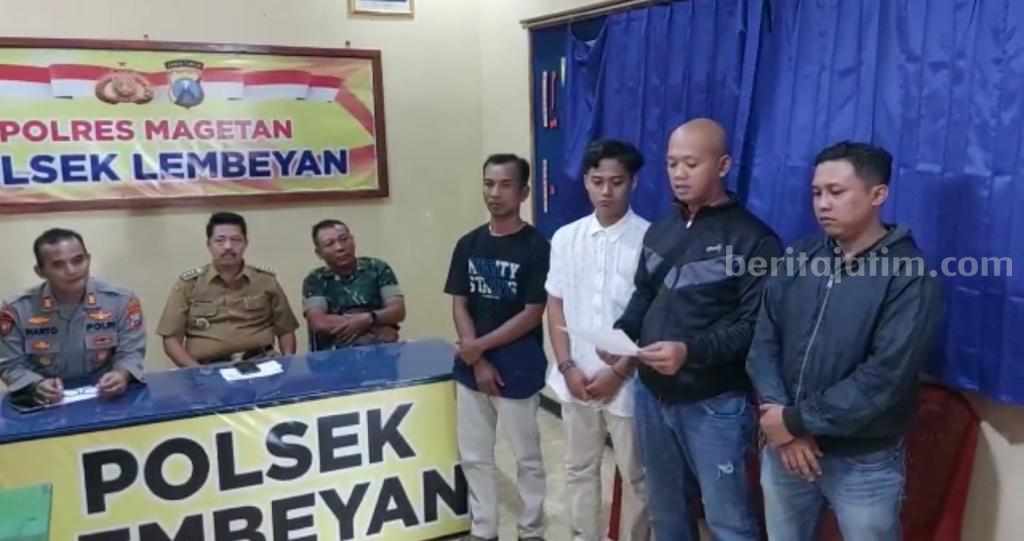 Banner PDIP Dicopot Tim Ibas Magetan, Ini Pernyataan Banteng Jatim Polsek Lambeyan