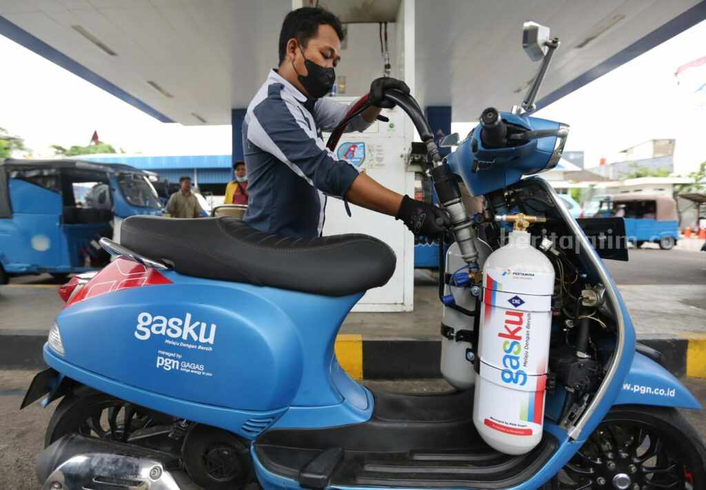 Ini Dia Hasil Uji Coba Motor CNG, Berhasil Tempuh 38,7 Km/liter