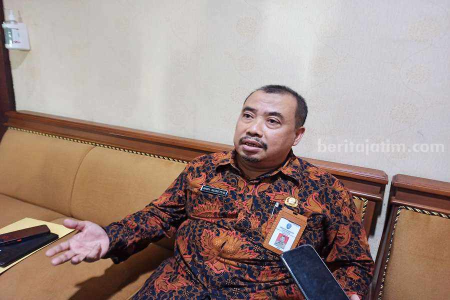 Kepala BKPSDM Ponorogo Andy Susetyo (Foto/Endra Dwiono/Beritajatim.com)