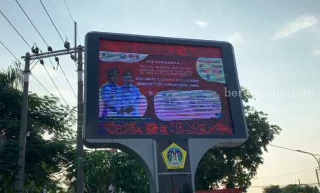 Videotron untuk mengukur kualitas udara di Kota Gresik