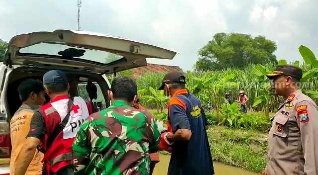 Mayat di Sungai Centel Mojokerto, Warga Jombang mayat