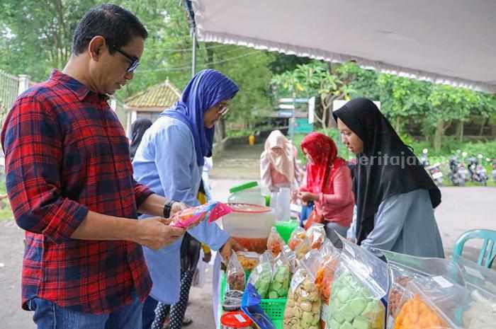Disbudparpora Kota Kediri Helat Bazar Ramadhan Selomangleng