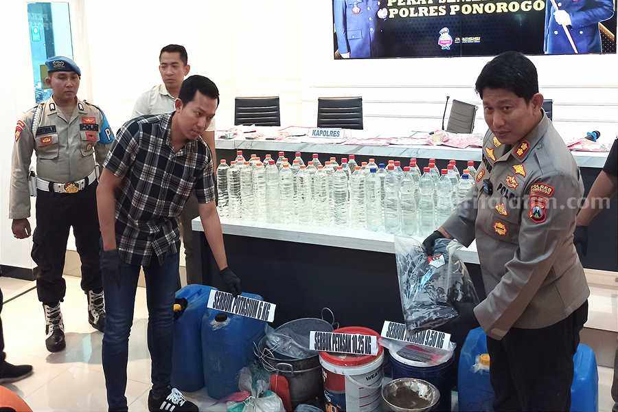 Barang Bukti Petasan