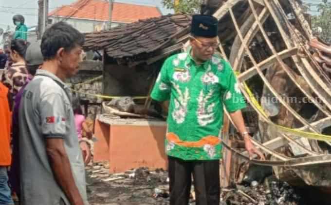 Pasar Gondanglegi Terbakar, Camat: Bukan Pasar Desa
