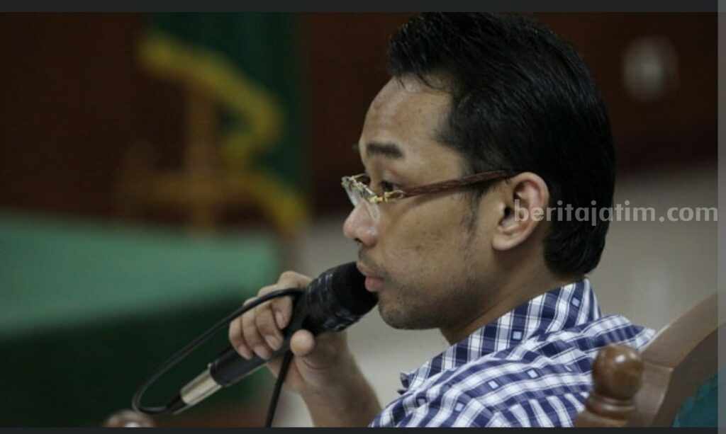 Yudi Setiawan saat menjalani sidang di PN Tipikor beberapa waktu silam (dok) 