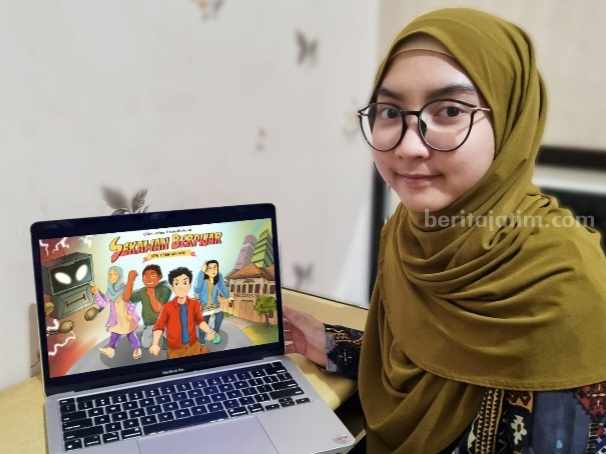 Mahasiswa ITS Surabaya Gagas Motion Comic Anti Cyberbullying Mahasiswa ITS