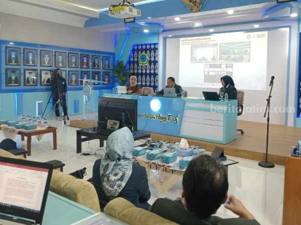 FGD UHT Surabaya Beber Kondisi Keamanan Maritim Indonesia FGD Hukum Internasional dan Keamanan Maritim dalam Perspektif Negara Kepulauan di Gedung Rektorat UHT Surabaya