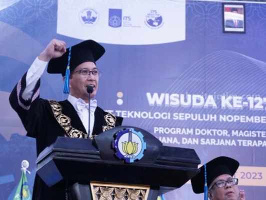 Rektor ITS Berharap Lulusan Jadi Tokoh Besar di Masa Depan ITS