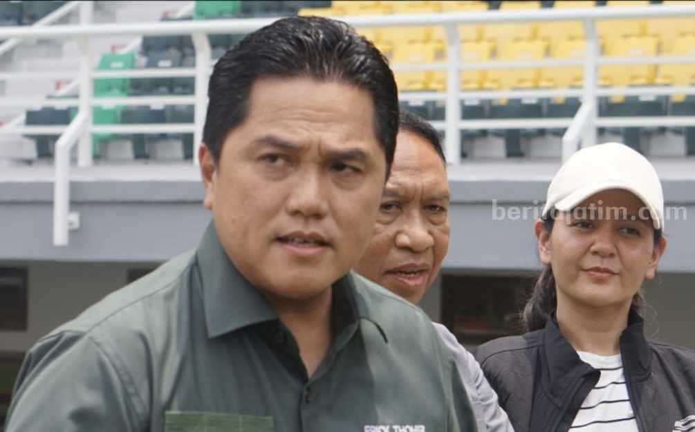 Insan Sepak Bola Jatim Desak Erick Thohir Mundur Sebagai Ketum PSSI Erick Thohir