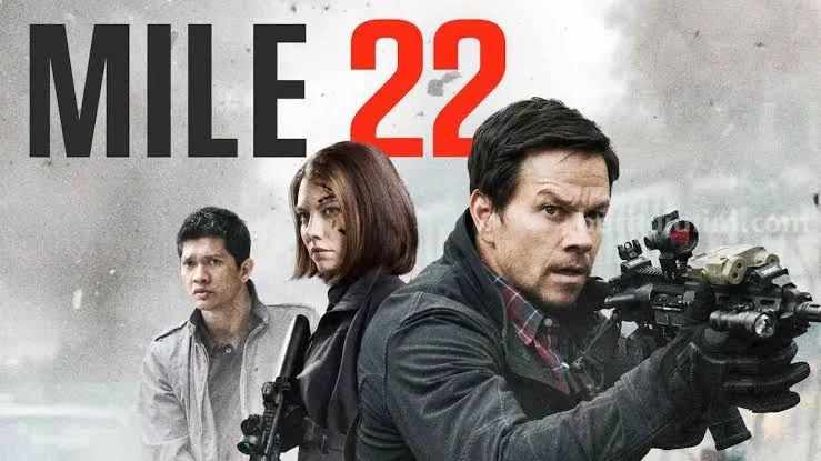 Poster Mile 22, film yang tayang di Bioskop Trans TV. (Sumber: Instagram @pictorial_pioneers)