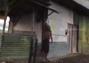 Viral ODGJ Ngamuk Hebohkan Warga Blimbing Kota Malang