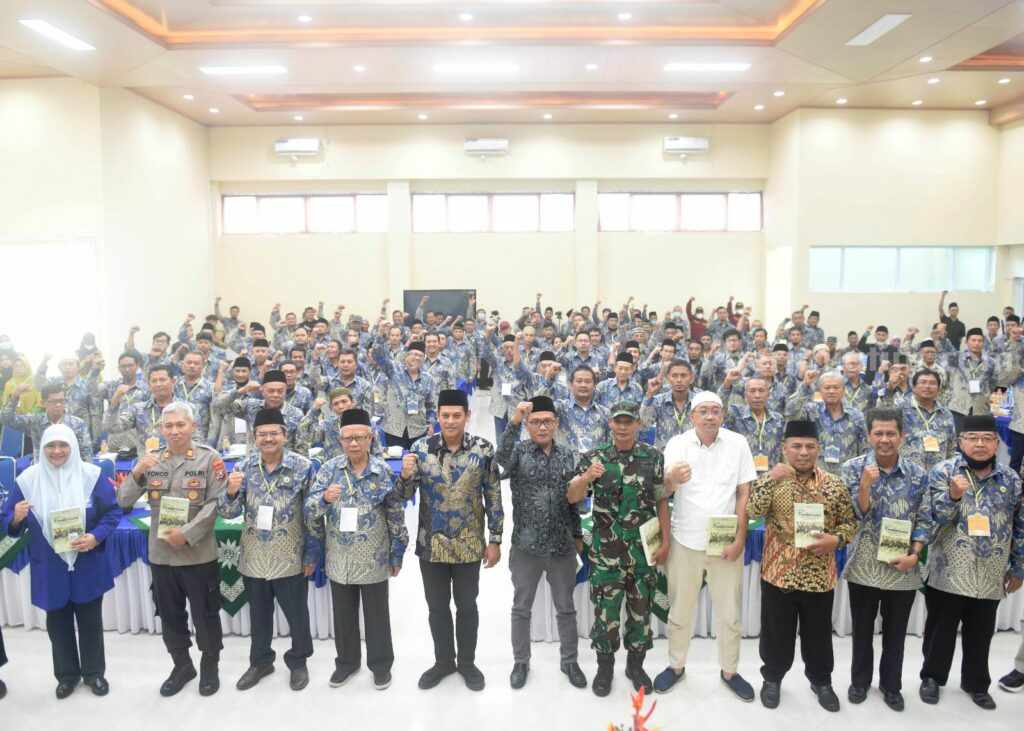 Wali Kota Kediri saat menghadiri Musyawarah Daerah (Musyda) Pimpinan Daerah Muhammadiyah Kota Kediri ke-7