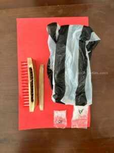 Sikat cuci yang digunakan LT untuk menyelundupkan sabu ke Lapas Madiun.