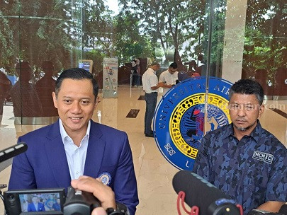 Suko Unair: Kami Perlakukan AHY Seperti Mahasiswa Lainnya Ketua Umum Partai Demokrat, Agus Harimurti Yudhoyono (AHY)