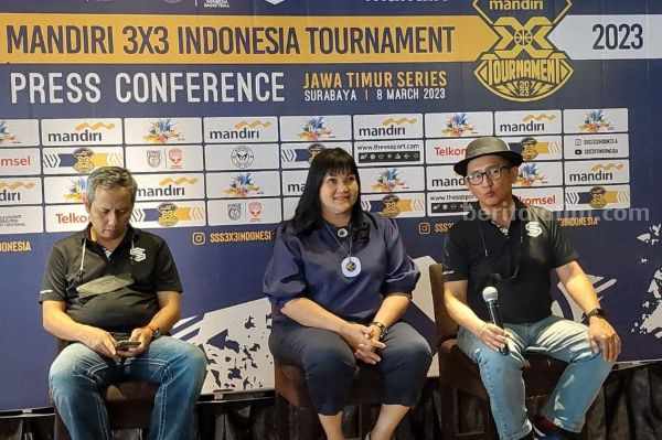 Mandiri Indonesia 3×3 Kembali Digelar, Perbasi Jatim Bidik Pemain Muda basket