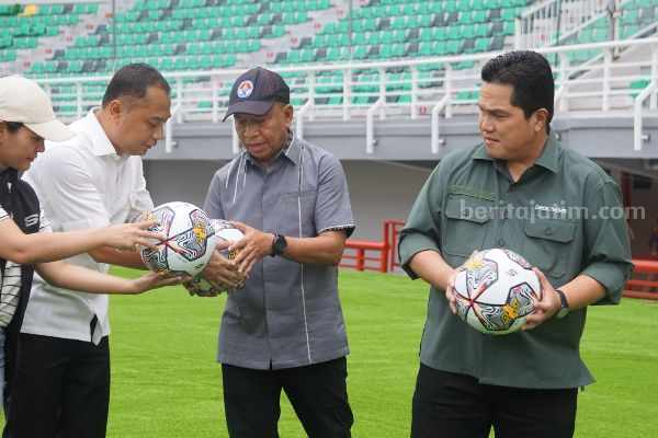 Erick Thohir Puji Gelora Bung Tomo: Terbaik di Indonesia erick thohir