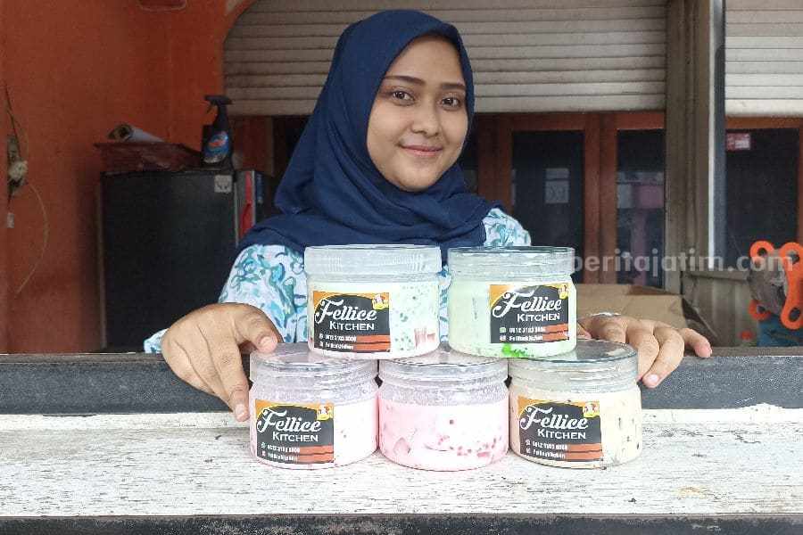 Wanita di Tuban Cuan Jutaan Rupiah dari Kudapan Kekinian kuliner tuban