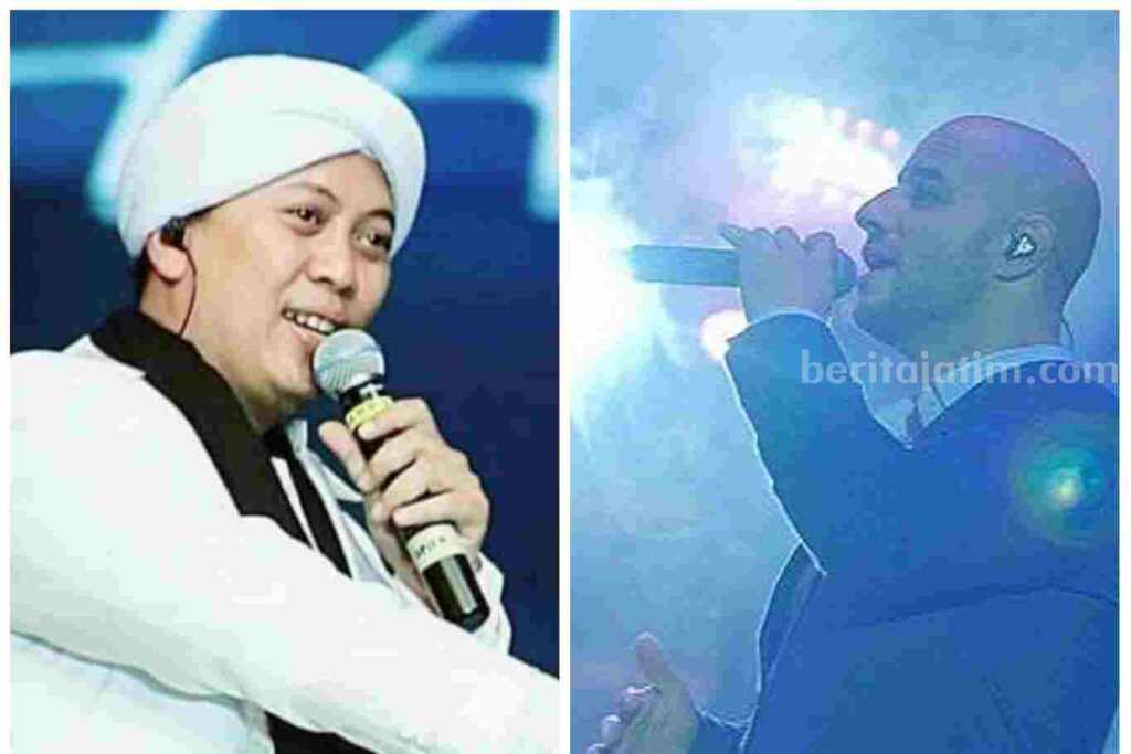 Opick dan Maher Zein, salah satu musisi yang dikenal dengan lagu religi islaminya. (Instagram opick_tomboati, maherzeinofficial)