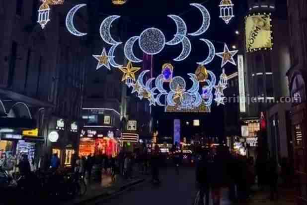 London peringati selamat datang Ramadhan.