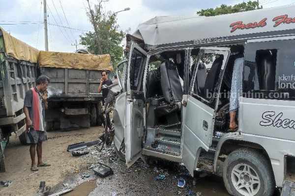 Rombongan Santri Asal Rembang Kecelakaan di Tuban santri