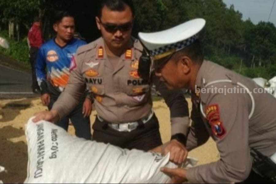Jalur Penyelamat Gotean Pacet Mojokerto Ditambah Sekam sekam