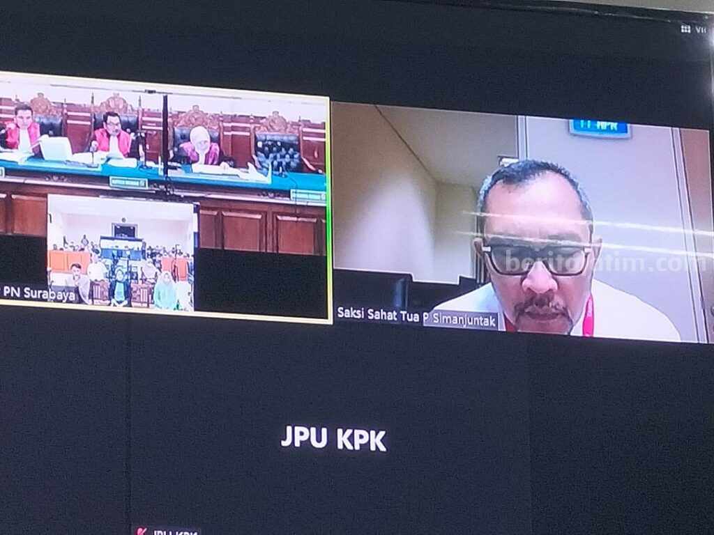 Sahat Masih Ditahan di Jakarta, Sidang Secara Online Sahat Simandjutak dan juga staf ahlinya Rusdi menjadi saksi dalam sidang dugaan suap dana hibah Pokmas.