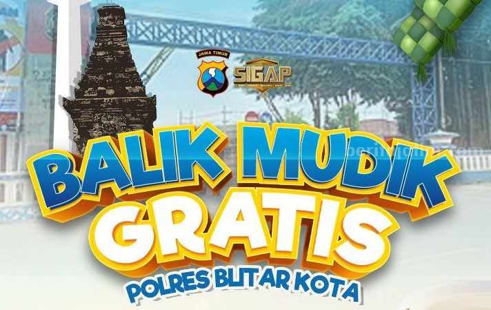 Balik Mudik Gratis ke Jakarta dan Surabaya, Polres Blitar Kota Sediakan 2 Bus Polres Blitar Kota mengadakan kegiatan balik mudik gratis tujuan Surabaya dan Jakarta