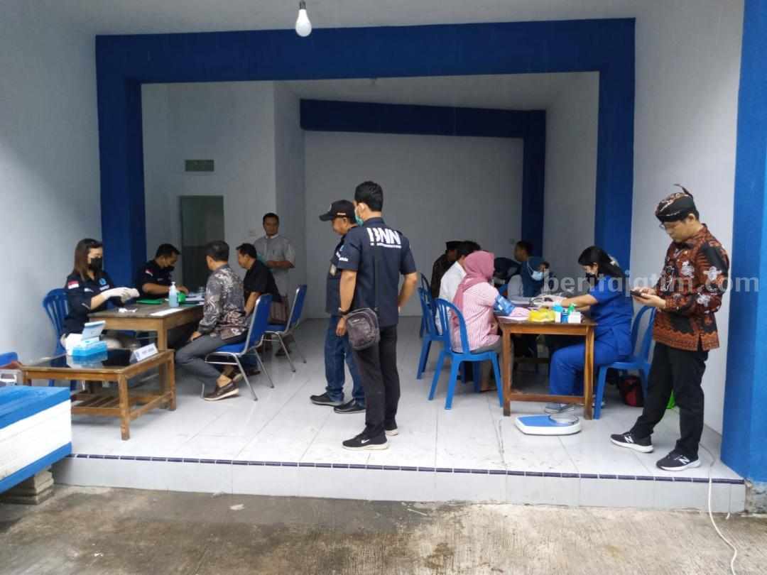 Bakal calon legislatif PAN Blitar menjalani tes narkoba dari BNN.