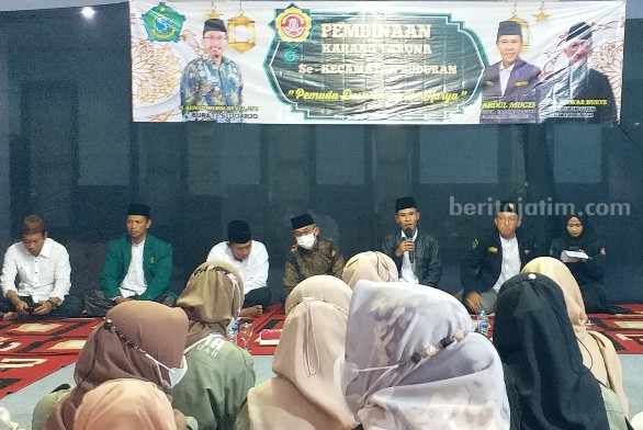Ketua Karang Taruna Sidoarjo Abdul Mughis