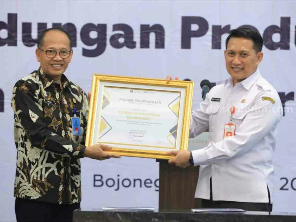 Disperinaker Bojonegoro Daftarkan HAKI 247 Merek di 2022