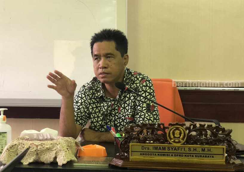 DPRD Surabaya: Takbir Keliling Dilarang, Midnight Sale Boleh Anggota Komisi A DPRD Surabaya, Imam Syafii.