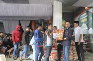 Halal bihalal PT Surya Hutani Jaya di Trenggalek.