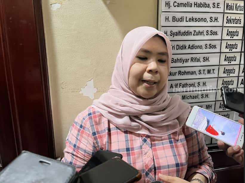 Wakil Ketua Komisi A DPRD Surabaya Camelia Habiba.