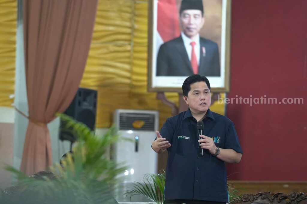 Menteri BUMN Erick Thohir.