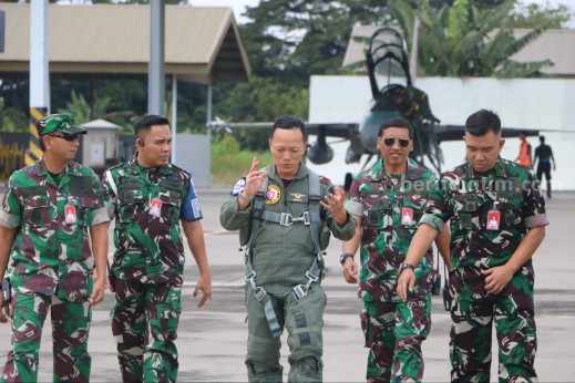 Fighter Lanud Iswahjudi Magetan Balik ke Home Base lanud Iswahyudi