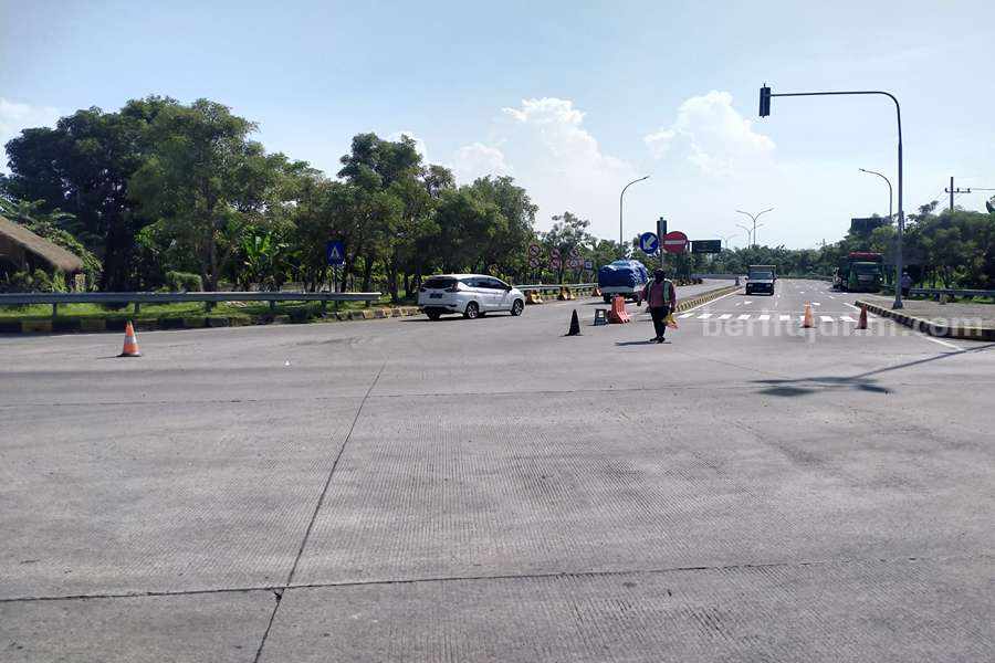 Lebaran H-3, Ruas Tol Gempol – Pasuruan Mulai Dipadati Pemudik Tol Pasuruan