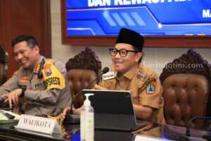 Wali Kota Malang, Sutiaji saat menyikapi fenomena bunuh diri. (Humas Pemkot Malang)