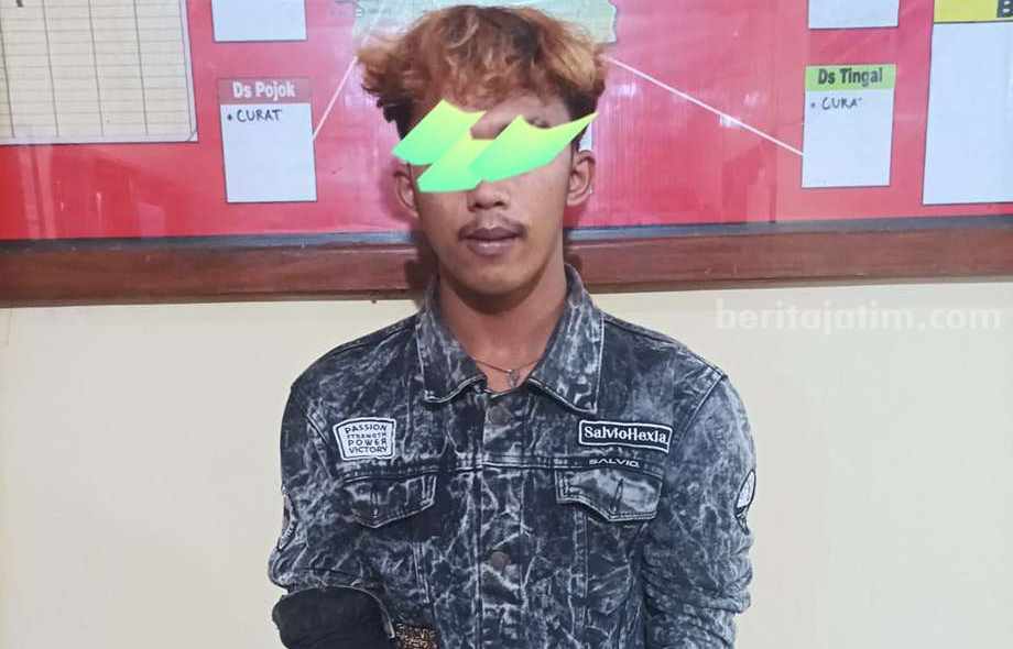 Pelaku pencurian HP di hari raya idul Fitri 2023 di Kecamatan Garum Kabupaten Blitar
