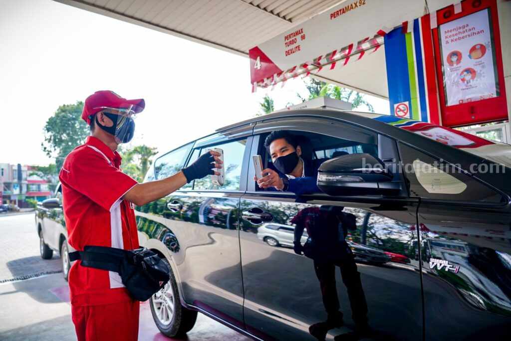 Agar Antrian Tak Menumpuk, Pertamina Minta Pemudik Beli BBM Pakai Non Tunai