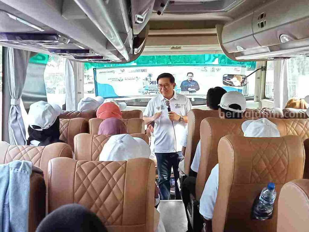 Warga Ring Satu Petrokimia Gresik Manfaatkan Mudik Gratis Mudik Gratis