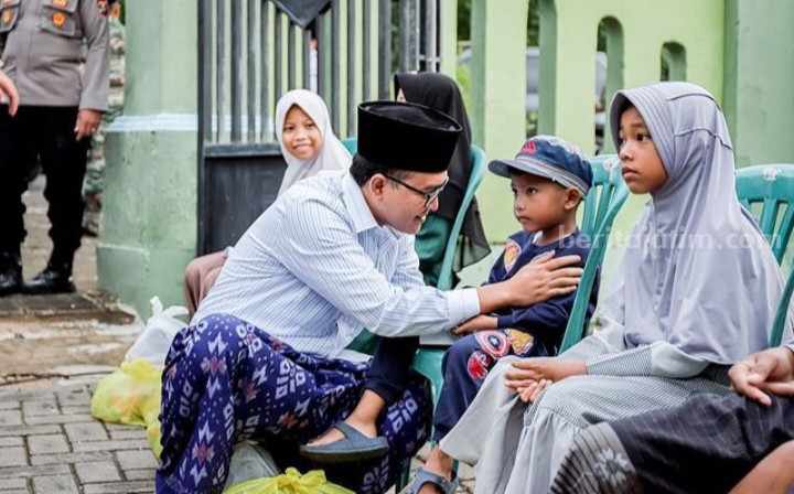 Safari Ramadhan, Bupati Pamekasan Santuni Anak Yatim