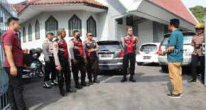 Kapolres Pamekasan Tinjau Gereja Pastikan Ibadah Misa Berjalan Aman
