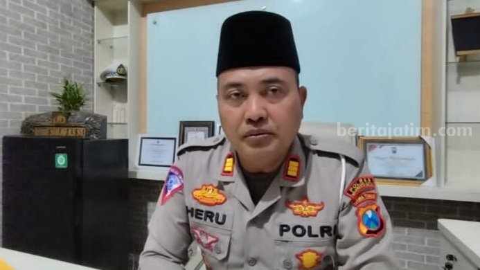 Antisipasi Aksi Balap Liar, Polresta Mojokerto Gelar KRYD Polres Mojokerto