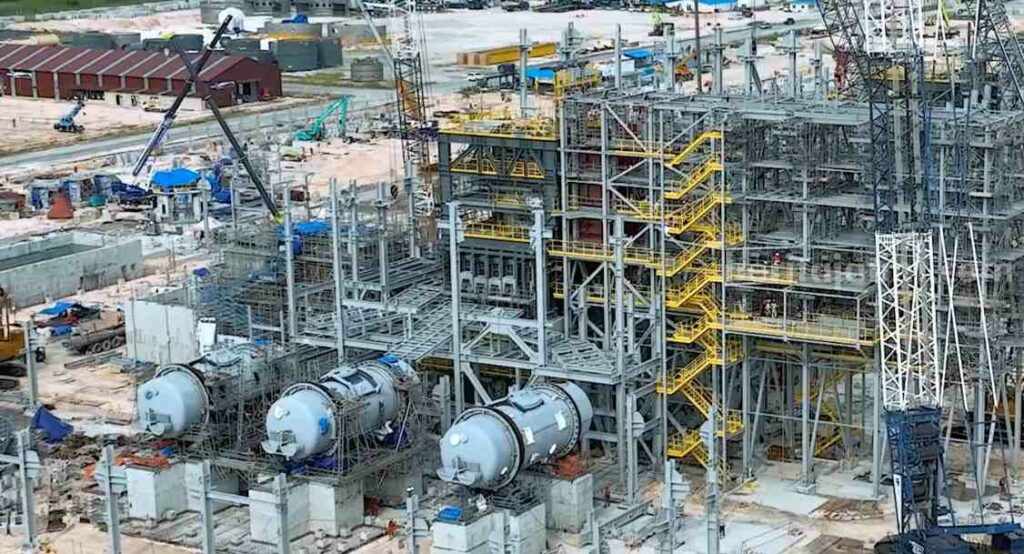 Progres Konstruksi PT Freeport Indonesia di Gresik Capai 61,5 Persen PT freeport