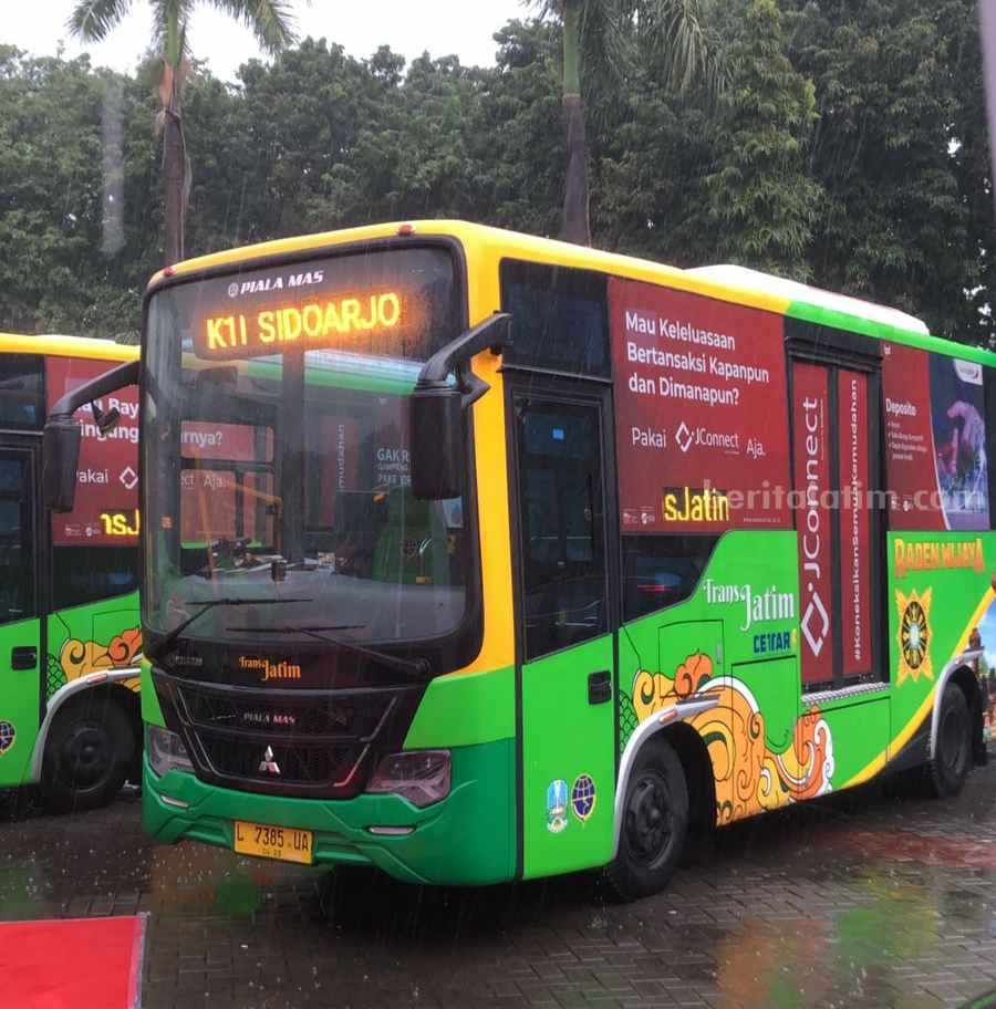 Armada bus Trans Jatim